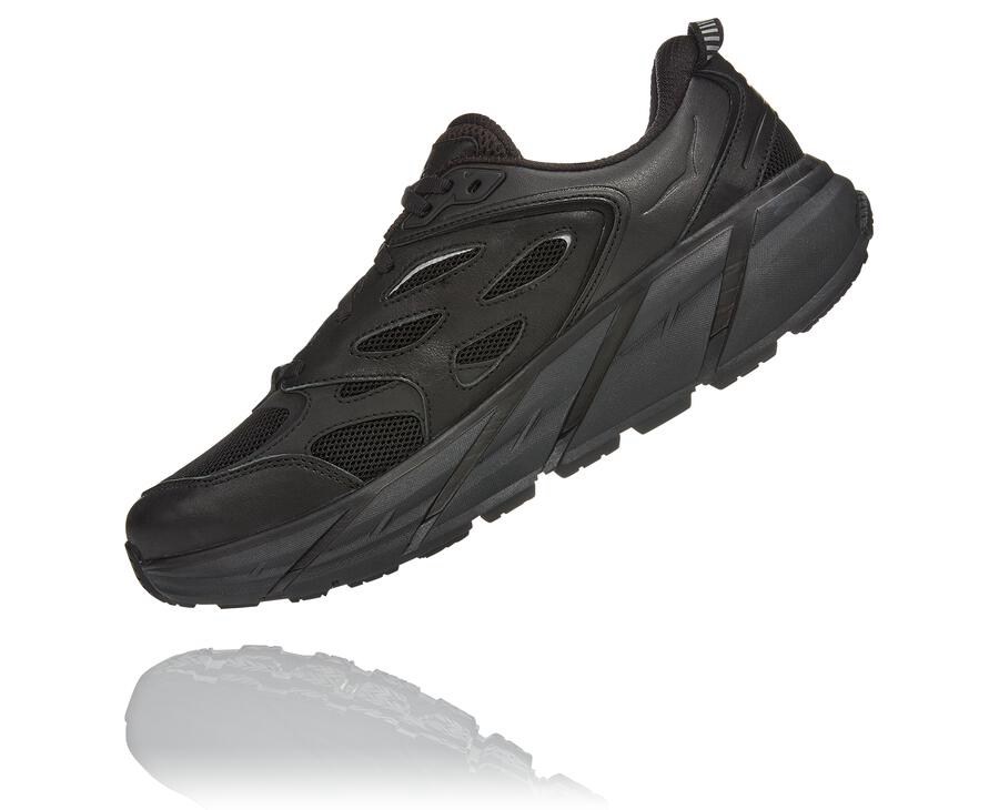 Hoka One One Koşu Ayakkabısı Erkek Siyah - Clifton L - WJ9654120